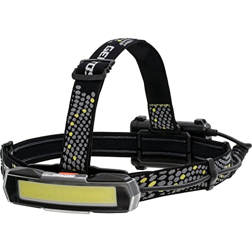 600ルーメン/2.5時間/専用充電池・乾電池兼用 NRX-180H-/-/NRX-180H・Style:600ルーメン/2.5時間/専用充電池・乾電池兼用 NRX-180H・パッケージ個数:1・サイズ(約):ヘッド部/幅126×奥行33.2×高さ34.3mm、電池ボックス部/幅84.8×奥行30.4×高さ53.8mm・本体重量:約203g(電池含む)・セット内容・付属品:本体、ヘッドバンド、保護カバー、専用充電ケーブル、専用充電池・明るさ:High/600ルーメン、Mid/250ルーメン、Eco/50ルーメン・使用電池:専用充電池または、単3形電池×3本COB(面発光)LED搭載で広範囲を照射。USB充電式のヘッドライト 【COB LED】 多数のLEDチップを密集して基盤に直接実装した光源。多灯式に比べ多重影ができにくく、照射範囲も広い特長を持つ 【インスタントオフスイッチ】 点灯後、一定時間経過後にスイッチを押すとどのモードからでも1回の操作で消灯できる 【後部認識灯】 点灯・点滅により後方からの視認性を確保 【チャージングインジケーター】 充電中の充電状態をお知らせ 【ヘッド部】 80度可動式ヘッド ヘッドプッシュスイッチ 【電池ボックス部】 サイドスイッチ 脱着可能な保護カバー付き 3段階調光+点滅モード