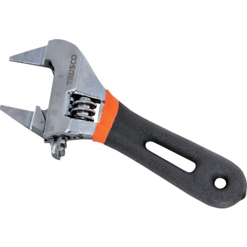 TRUSCO 薄口ワイドモンキーショートタイプ 口開き36mm TRMW-36ST 送料無料