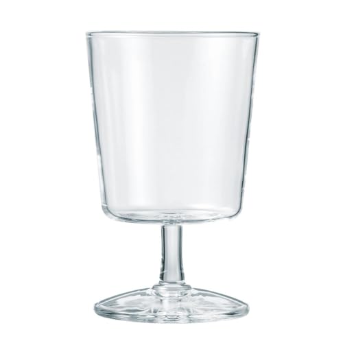 HARIO(ハリオ) Glass Goblet 満水容量300ml 透明 グラス ゴブレット 食器 シンプル おうちカフェ コー..