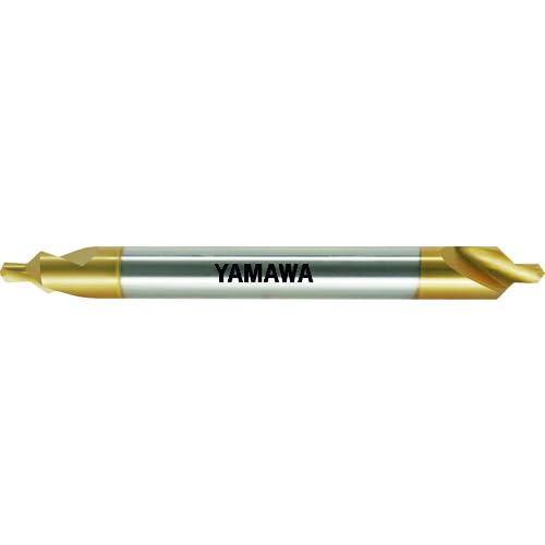 乐天商城 - ヤマワ ロングシャンクコーティング強ねじれ溝A形90° センタ穴ドリル CE-QL V L150 1.5X90°X5 CE-QL-V-1 送料無料