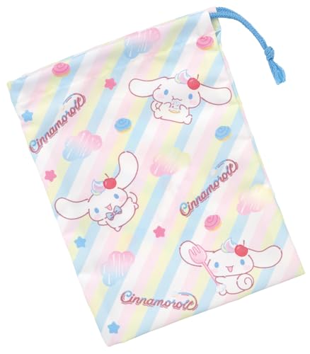 スケーター(Skater) 子供用 コップ袋 巾着 袋 日本製 サンリオ シナモロール Fancy Snacks Weets 女の子 K 送料無料