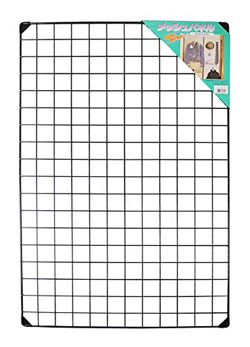 Rakuten - 和気産業(Waki Sangyo) メッシュパネル 壁面収納 賃貸 間仕切り 1枚 黒 600×900mm EMP040 送料無料