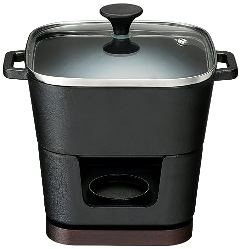 イシガキ産業 イシガキ 鉄鋳物 約幅18.5×奥行14.5×高さ17m 容量約980ml IH対応 デリッシュ・ライフ COLOスクエア 送料無料