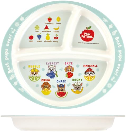 スケーター(Skater) メラミン ランチプレート バンブーファイバー 皿 430ml 仕切り...
