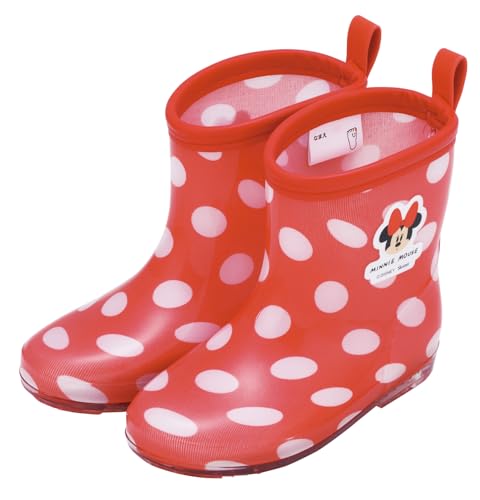 スケーター(Skater) レインブーツ シューズ 長靴 16cm 子供用 反射テープ付 ディズニー ミニーマウス なりきり RIBT1 送料無料