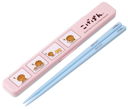 スケーター(Skater) 箸 箸箱 セット 18cm 日本製 こげぱん ABC3-A 送料無料
