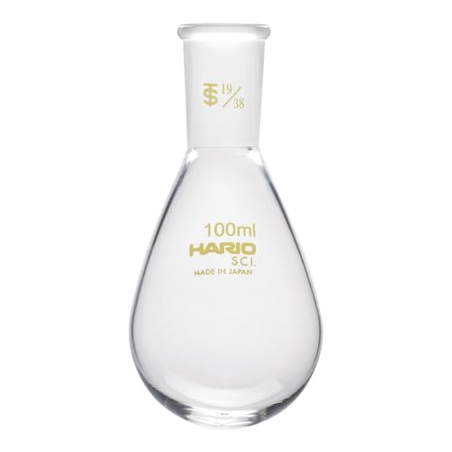 ハリオ(Hario) 共通摺合せなすフラスコ 100mL TS19/38 NFJ-100-19.38-SCI 送料無料