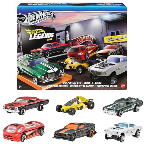 Rakuten - ホットウィール(Hot Wheels) レジェンド マルチパック 乗り物おもちゃ ミニカー 6台入り 3歳から マルチ JBY78 送料無料