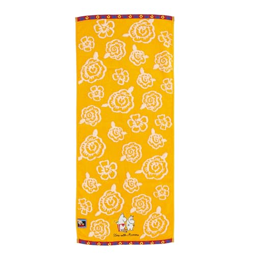 丸眞 フェイスタオル MOOMIN ムーミン タイムウィズママ オーガニックコットン 無撚糸 抗菌防臭加工 14..