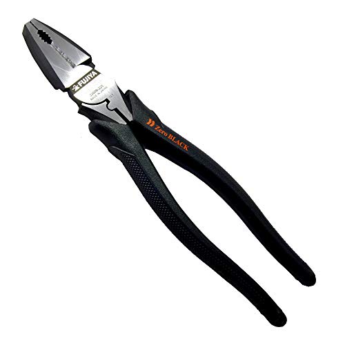 乐天商城 - フジ矢(Fujiya) 電工職人偏芯ペンチ Zero BLACK 3300N-225 送料無料