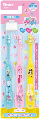 乐天商城 - スケーター(Skater) 子供用 歯ブラシ 園児用 3-5才 やわらかめ 14cm ひみつのアイプリ 女の子 TB5ST-A 送料無料