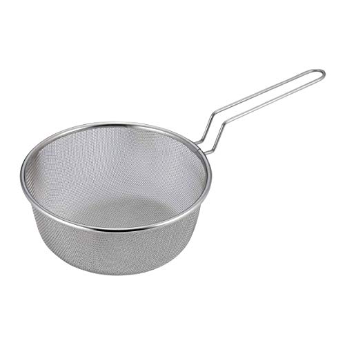乐天商城 - 下村企販 ざる ゆであげザル 20cm 【日本製】 食洗機対応 鍋用 まとめて湯切り 14メッシュ 持ち手付き 丈夫な作り 深型 麺類 送料無料