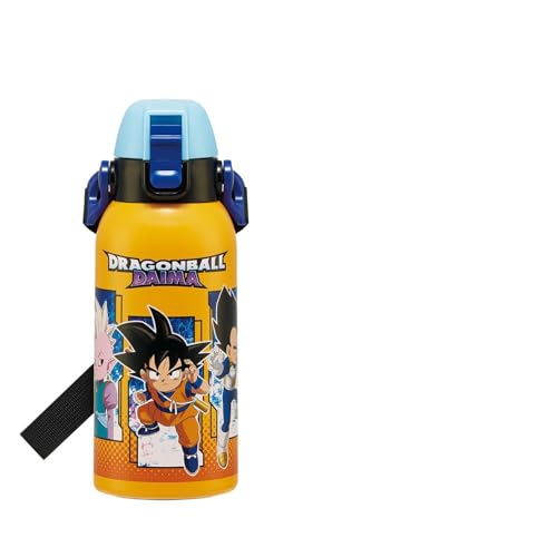 스케이터(Skater) 수통 어린이용 직접 마시는 600ml 드래곤 볼 DAIMA 소년 보냉 전용 스테인리스 경량 타입 wa 무료우송