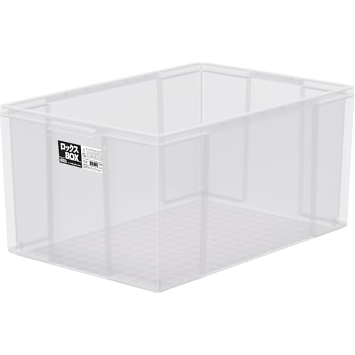 Other - 天馬 収納ボックス コンテナ クリア フタなし ロックスBOX 660L 幅43×奥行65×高さ30.5cm 頑丈 収納ケース 防災 積 送料無料