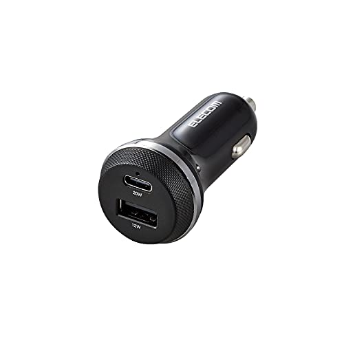 ���쥳��(ELECOM) �������㡼���㡼 �����������å� ���32W ( USB PD�б� ) Type-C��1 / Type-A��1 ����̵��