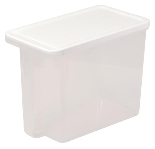 パール金属 収納 食器棚 吊戸棚ストッカー 蓋付 ワンプッシュ開閉 8.3L クリア 日...