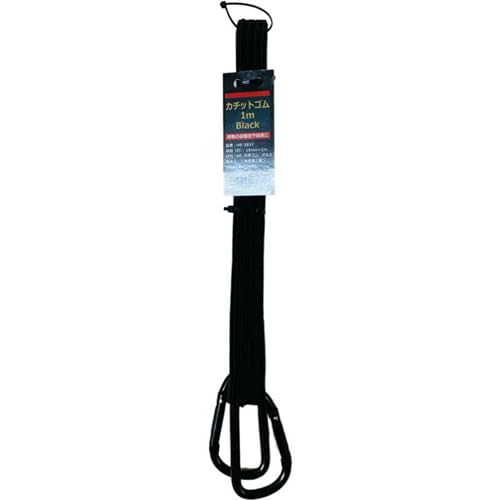 三友産業 カチットゴム ブラック 19mm×100cm 両端