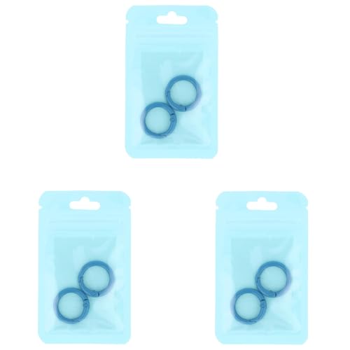 乐天商城 - [清原] カラー カラビナ 小 2個入り×3袋 直径23mm B ブルー OSH-11S3 送料無料