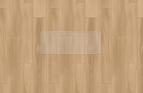 Kitchen Mats - パール金属 キッチンマット 透明 45×120cm クリア 1.5mm厚 エッジ部段差少ない斜めカット 拭ける PVC 床暖房対応 お手 送料無料