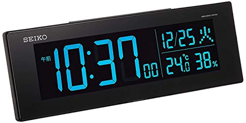 セイコークロック(Seiko Clock) セイコー クロック 置き時計 目覚まし時計 電波 デジタル 交流式 カラー液晶 シリーズC3 送料無料