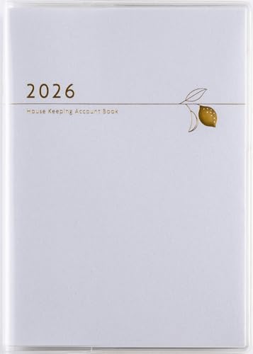 高橋 家計簿 2026年 A6 プチ家計簿 ホワイト No.33 (2026年 1月始まり) 送料無料
