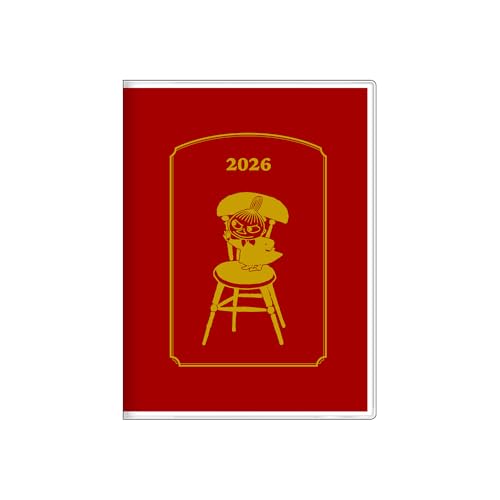 サンスター文具(Sun-Star Stationery) ムーミン グッズ キャラクター手帳 2026年 月間A6 リトルミイ S295 送料無料