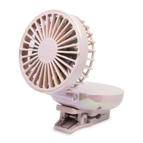 【クリップファン】 ドウシシャ コンパクトファン ミニクリ 携帯扇風機 充電式(Type-C) 風量3段階 2電源対応(充電式・USB電 送料無料