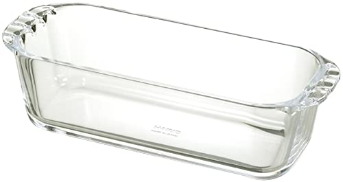 HARIO(ハリオ) 耐熱ガラス製 パウンド型 850ml BUONO kitchen グラタン皿 日本製 HPND-85-BK 送料無料