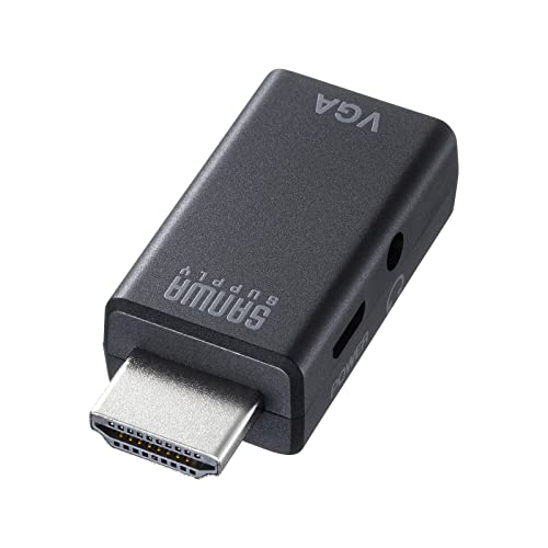 Other - サンワサプライ(Sanwa Supply) HDMI-VGA変換アダプタ(オーディオ出力付き) AD-HD25VGA 送料無料