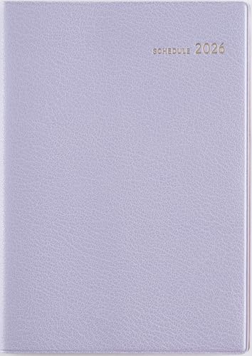 乐天商城 - 446 T’ファミリー手帳3 月曜始まり 高橋書店 2026年版 リュクスラベンダー マンスリー B6判 送料無料