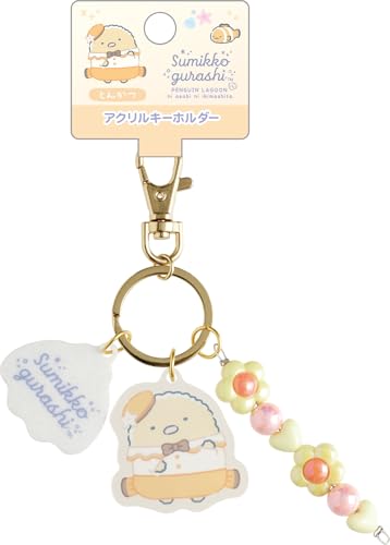アクリルキーホルダー とんかつ/Free Size/AB34003・Color:アクリルキーホルダー とんかつ・【サイズ】メインマスコット：約45×40mm・【素材】マスコット：アクリル樹脂・【その他】ビーズ・キーホルダーパーツ付商品紹介 すみっコぐらし「ぺんぎんラグーン」シリーズのかわいいアクリルキーホルダーが登場！ 安全警告 特になし