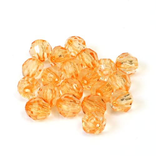 乐天商城 - 日本紐釦貿易(Nippon Chuko) クラフトビーズ プラスチックビーズ 徳用500個入 12mm オレンジ A1-3-500 送料無料
