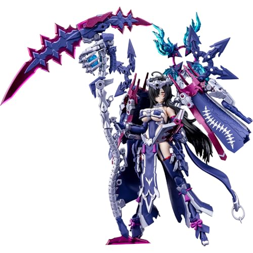 ダイナミック成形色/全高14cm/KP702・パッケージ個数:1・(C) KOTOBUKIYA (C)Masaki Apsy (C)Toriwo Toriyama・フェイス、髪、胸、各部装甲パーツなどがツクヨミ用にデザイン＆造形され、スサノヲ、アマテラスとも違う強力な個性を発揮します。・レガリア装備ながら巨大なシルエットを持ち各部パーツは様々なギミックを搭載。・ツクヨミを象徴する大鎌をベースに全身のパーツを組み替えてサポートメカ「傀儡（くぐつ）」を召喚、骸骨モチーフの可愛いマスコットです。・アーマーを身に着けた「武装モード」と、アーマーを脱いだ「素体モード」をパーツ差し替えで再現できます。商品紹介 「美少女×メカニック」シリーズ『メガミデバイス』新作登場! 日本神話「三貴子」ついにそろい踏み。 アマテラス、スサノヲに次いで『皇巫(オウブ) ツクヨミ レガリア 』誕生!! 発売以来大好評を頂いております皇巫 スサノヲ、アマテラスですが、さらにツクヨミがレガリア装備で発売となります。 ボリュームはレガリアなれどスサノヲ 蒼炎、紅蓮並みの大ボリューム。多くのパーツを新規造形し新たなキャラクターとして誕生しました。 パーツ組み換えでサポートメカを作れるなどプレーバリューも満点です。 メガミデバイスは可動美少女素体にウェポンやアーマーを装着して楽しむ組み立て式プラモデルシリーズです。 デザインは朱羅、皇巫シリーズのNidy-2D-氏が担当! 浅井真紀氏設計による“マシニーカ”を採用しダイナミックで美しいポージングが可能です。 【付属品/ギミック】 ・フェイス、髪、胸、各部装甲パーツなどがツクヨミ用にデザイン＆造形され、スサノヲ、アマテラスとも違う強力な個性を発揮します。 ・レガリア装備ながら巨大なシルエットを持ち各部パーツは様々なギミックを搭載。 ・ツクヨミを象徴する大鎌をベースに全身のパーツを組み替えてサポートメカ「傀儡（くぐつ）」を召喚、骸骨モチーフの可愛いマスコットです。 ・3種の塗装済み顔パーツが付属。 ・肌パーツは美白カラーの「スキンカラーC」を採用。 ・アーマーを身に着けた「武装モード」と、アーマーを脱いだ「素体モード」をパーツ差し替えで再現できます。 ・“マシニーカ”素体驚異の可動範囲で、武器構えポーズや座りポーズが自然にキマります。 ・多彩な武器パーツ、ジョイントパーツが付属。色々なコンバットシーンを想定して遊ぶことができます。 ・各部に配置された3mm径のジョイントや頭部の互換性により既存『M.S.G』『フレームアームズ』『フレームアームズ・ガール』『ヘキサギア』『創彩少女庭園』『アルカナディア』『メガロマリア』シリーズ等と各部併用が可能。 ・瞳、マーキングなどのデカールが付属。 【メガミデバイスとは】 全高14cmの自立型フィギュアロボが存在し、プラモデルを楽しむように作って、改造して、戦わせることのできる“近未来のバトルホビー”を想定したプラモデルシリーズです。 可動フィギュアの第一人者、浅井真紀氏新設計素体“マシニーカ”をコアとし、キャラクター＆メカニックを様々なデザイナーが手掛けてまいります。 成型色は色分けがされ、顔はタンポ印刷で塗装済み、組み立てただけでイメージに近い仕上がりになります。 3mm径のジョイント穴の採用で、シリーズ内でのパーツ互換性はもちろんのこと、すでに発売済みのコトブキヤプラモデルパーツの多くと組み合わせて遊ぶことができます。 安全警告 該当なし