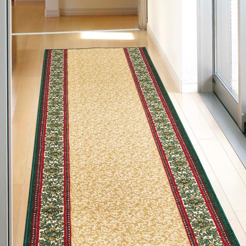 ベージュ/約80×340cm/350126303・Size:約80×340cmColor:ベージュ・パッケージ個数:1・【サイズ・カラー】約80×340cm・ベージュ 【組成】表面：ナイロン100%　裏面：不織布（滑りにくい加工） 【生産国】中国・【備考】手洗いできます・廊下の冷え防止や防音対策にもなる廊下敷きカーペット。へたりにくく丈夫なナイロン素材で長くお使いいただけます。廊下以外にも、キッチンやベットサイドのマットとしても◎・手洗いできるので汚れても安心です。毛足短めで遊び毛が出にくくお手入れのしやすさもポイントです。・裏面は滑り止め付きでお子様やペットと暮らすご家庭でも安心です。