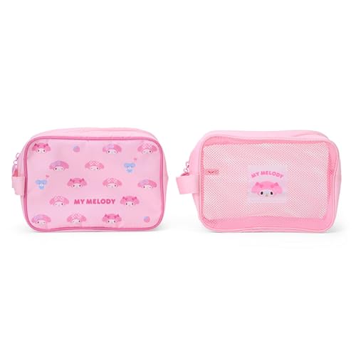 サンリオ(SANRIO) トラベルポーチ2点セット マイメロディポリエステル小物の整理 対象年齢3才以上 679488 送料無料