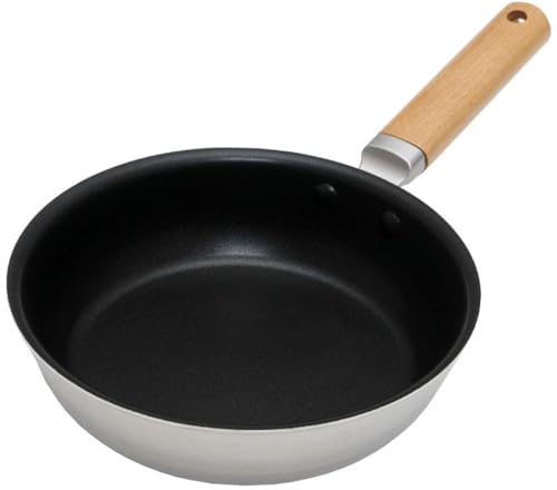 谷口金属 焼きムラになりにくい 深型 フライパン 20cm IH ガス火対応 熱伝導性と保温性でムラなく加熱 美味しく調理 二層構造 P 送料無料