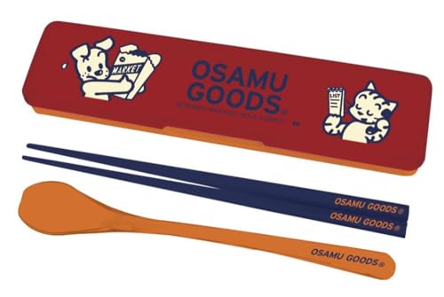 乐天商城 - 大西賢製販 OSAMU GOODS ランチシリーズ HAVE A NICE DAY 箸&スプーンセット オサムグッズ [箸]195mm/ 送料無料