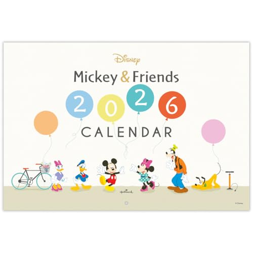 ホールマーク ディズニー 2026年 カレンダー 壁掛け 大 845346 送料無料の商品画像