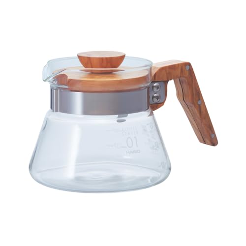 HARIO (ハリオ) コーヒーサーバー オリーブウッド 400ml VCWN-40-OV 送料無料