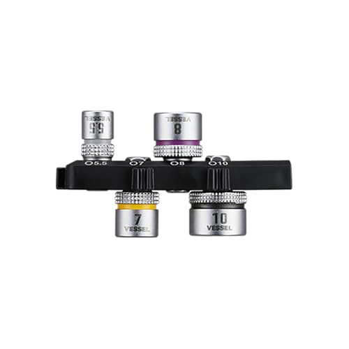 乐天商城 - ベッセル(VESSEL) ビットセット 4本組 ソケット H5.5H7H8H10×21mm TD-BS24 送料無料
