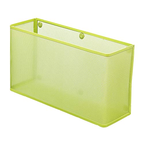 乐天商城 - リヒトラブ マグネットポケット A4 ヨコ ワイド 黄緑 A7395-6 送料無料