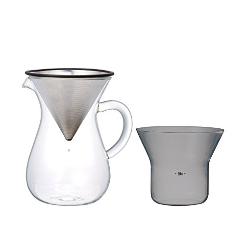 Drip Pots - KINTO (キントー) SCS コーヒーカラフェセット 2cups ステンレス 電子レンジ・食洗機対応 ギフト プレゼント 27620 送料無料