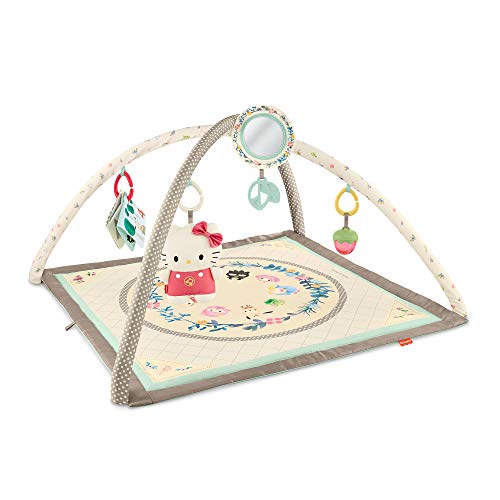 乐天商城 - フィッシャープライス(fisher price) サンリオベビー ミュージカル・デラックスジム【0カ月~】【知育玩具】【布おもちゃ】GX 送料無料