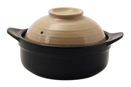 乐天商城 - パール金属 土鍋 16cm 直火対応 サンドベージュ L-7540 送料無料