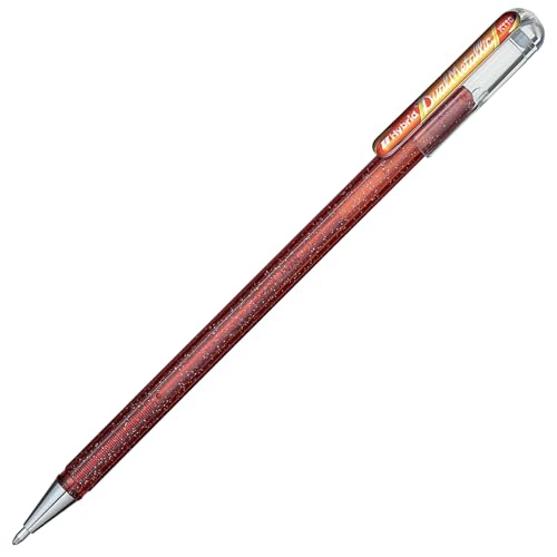 Rakuten - ぺんてる ボールペン デュアルメタリック オレンジ＋メタリックイエロー 10本 K110-DF(10) 送料無料