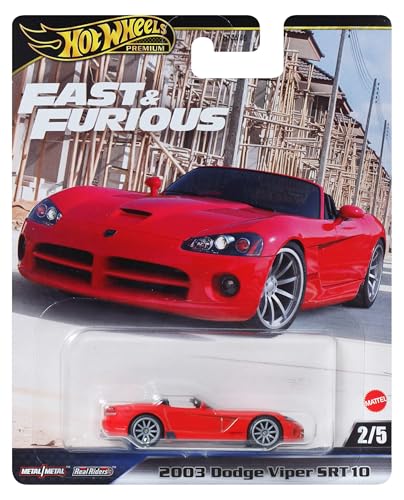 ホットウィール(Hot Wheels) ワイルド・スピード '03 ダッジバイパー SRT10 乗り物おもちゃ ミニカー 3歳から レッ 送料無料