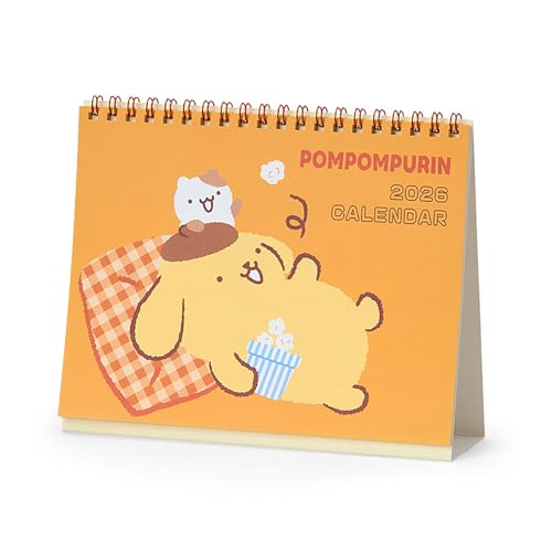 サンリオ(SANRIO) リングカレンダー 2026 ポムポムプリン 紙 卓上 622087 送料無料