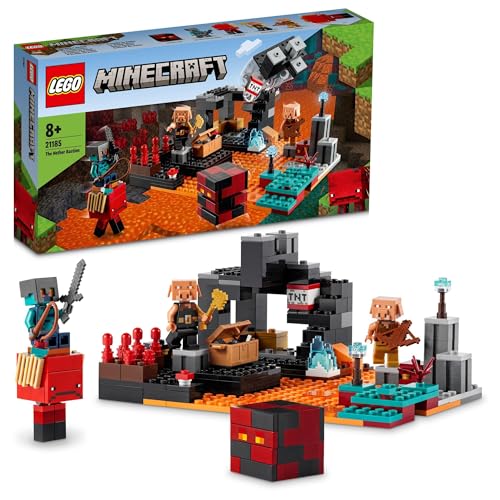 乐天商城 - レゴ(LEGO) マインクラフト ネザーの砦 ギフト 21185 おもちゃ ブロック 誕生日プレゼント 街づくり 男の子 女の子 8歳以 送料無料