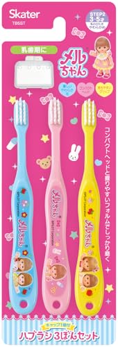 スケーター(Skater) 子供用 歯ブラシ 園児用 3-5才 やわらかめ 14cm メルちゃん 女の子 TB5ST-A 送料無料