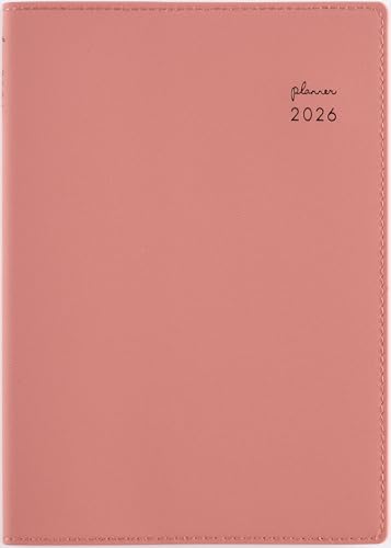 ピンクソルト(月曜始まり)/-/-・Color:ピンクソルト(月曜始まり)・パッケージ個数:1・【商品詳細1】サイズ：幅13.4×高さ18.9cm　　【記入欄】●月間ページ…ブロック式　◇月曜始まり　　【掲載期間】月間ページ：2025年12月1日〜2027年3月31日・【商品詳細2】表紙タイプ：皮革調　●刷色：3色刷　●ページ数：120頁　●スペック：ペンホルダー 月別インデックス　●付録：年齢早見表 マイカレンダー Wish List プレゼントメモ　●別冊：なし・【月間予定欄：ブロックタイプ】ビジネスシーンや学生にぴったりの月曜始まり。月全体の予定が把握しやすく、土日祝日がひと目でわかるデザインです。・【本文用紙】文字がにじみにくく、書きやすい用紙を使用。より良い書き心地を実現するために、材料や配合比率、密度のバランスを調整します。鉛筆や水性ボールペン、消せるボールペンなど様々な筆記具に対応できるようテストを重ねます。お客様に最高の一冊を届けるために、すべては紙づくりから始まります。・【毎日使い続けられる丈夫な製本】洗練された加工技術を使って美しい仕上が■■■豊富なカラーバリエーション。使いやすさにこだわったマンスリー手帳の新シリーズです。■■■ スペイン語で「ライラック」を表す“lila(リラ)”と「創造する」を意味する“crear(クレアール)”から名前を付けました。ライラックの花言葉は「思い出」。心をあたたかくするような思い出が、この手帳とともにたくさん生まれますように。そんな想いを込めました。